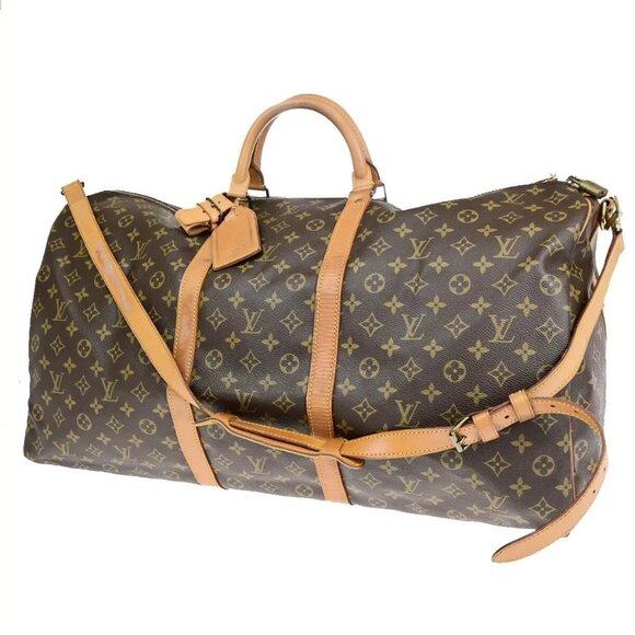 LOUIS VUITTON Keepall Bandouliere 60 2Way Hand Bag Monogram - Picture 1 of 16